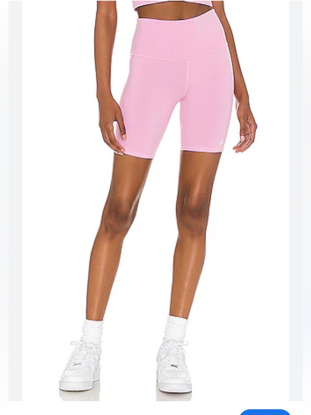ALO Yoga Bike Shorts Pink Size S